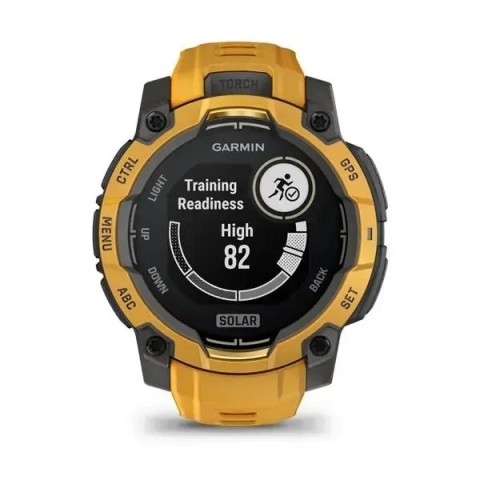 Смарт-годинник Garmin Instinct 3 (45 мм) сонячний спалах/сірий