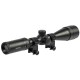Прицел оптический Hawke Fast Mount 3-9x40 AO сетка Mil Dot. Кольца на Weaver