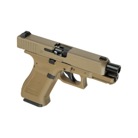 Пневматичний пістолет Umarex Glock 19X TAN Blowback кал.4,5мм (з затворною затримкою)