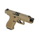 Пневматичний пістолет Umarex Glock 19X TAN Blowback кал.4,5мм (з затворною затримкою)