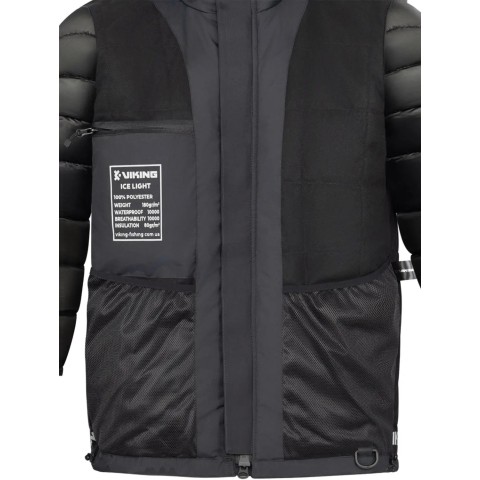 Куртка Viking Fishing Ice Light 80g 10K XXL Black/khaki