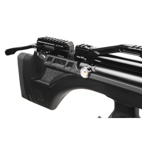 Пневматическая PCP винтовка Aselkon MX7-S Black кал. 4.5