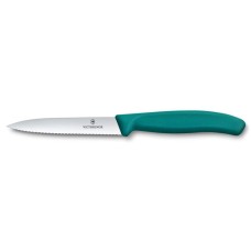 Ніж для овочів Victorinox Swiss Classic 10см хвил зел 6.7734.C1