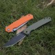 Ніж складаний туристичний Ruike P801-G, (8.6 см) 14C28N / G10 оливковий
