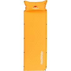 Килимок самонадувний з подушкою Naturehike NH15Q002-D, 25мм, помаранчевий