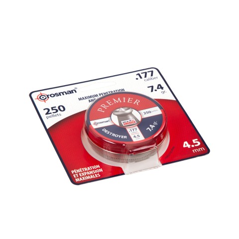 Кульки Crosman Destroyer 0.48 г, кал.177(4.5 мм), 250 шт.