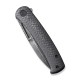 Ніж складаний туристичний Civivi Caetus Flipper, (8.8 см) Damascus / Carbon Fiber
