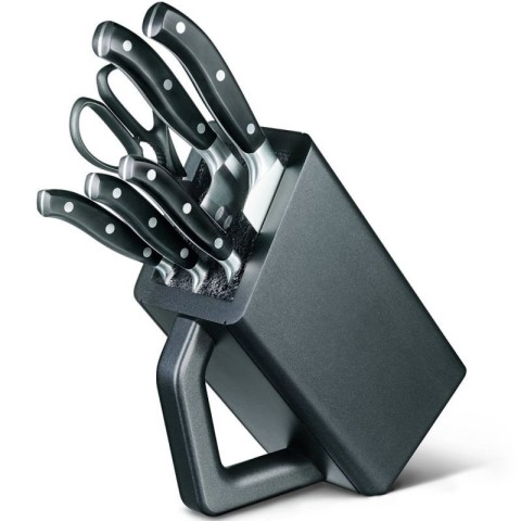 Підставка Victorinox Grand Maitre для 6 ножів велика чорн. (H25,7см)