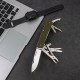 Багатофункціональний ніж Ruike Criterion L51, (8.5 см) 12C27 / G10 зелений, 23 інстр.