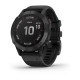 Смарт-годинник Garmin fenix 6 Pro чорний з чорним ремінцем