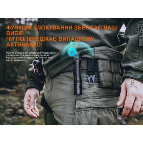 Ліхтар тактичний Fenix PD45R ACE