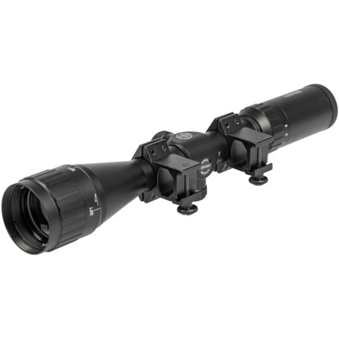 Приціл оптичний Hawke Fast Mount 3-9x40 AO сітка Mil Dot. Кільця на Weaver