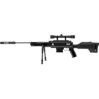 Пневматична гвинтівка Norica Black OPS Sniper + приціл 4x32 + сошки