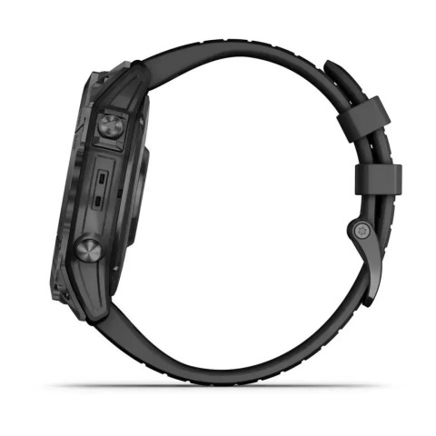 Смарт-часы Garmin epix Pro Gen 2 Standard Edition (51 мм) сланцево-серые с черным ремешком