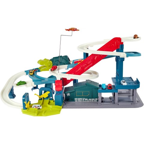 Ігровий набір ZIPP Toys Dino автотрек-міська розв'язка електричний, 8 машинок,