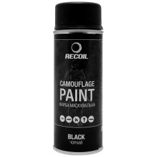 Краска RecOil маскировочная аэрозольная -Черная 400 мл