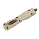 Ніж Microtech Dirac D/E OTF, Burnt Bronze Standard Champagne
