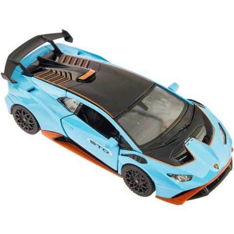 Машинка Rastar Lamborghini Huracan STO 1:32 ц:голубой