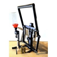 Press Bulldog 12 ga, for used shells, with powder and shot measures - Прес Бульдог, для гладкоствола 12 к, повністю із сталі. Комплектація для стріляних гільз. З дозатором пороха і ложкою для дробі.