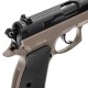Пистолет страйкбольный ASG CZ 75D Compact FDE Spring кал. 6 мм