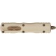 Нож Microtech Dirac D/E Burnt Bronze Standard Champagne