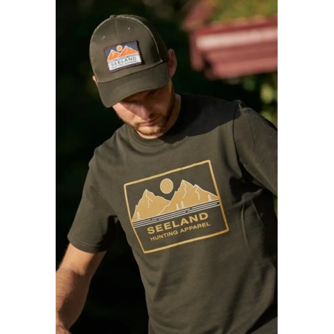 Футболка Seeland Kestrel T-shirt 2XL Коричневый