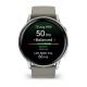 Смарт-часы Garmin Venu 4 (45 мм) серебристый с серебристо-серым силиконовым ремешком