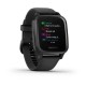Смарт-часы Garmin Venu Sq Music Edition черные с серым безелем