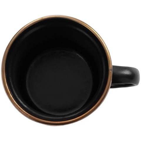 Набор чашек Barebones Espresso Cup/Enamel/Set 2 шт Charcoal