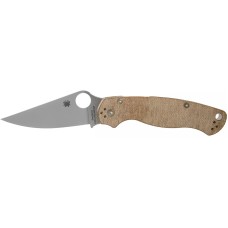 Нож Spyderco Para Military 2 Brown Micarta, CPM Cru-Wear ц:brown