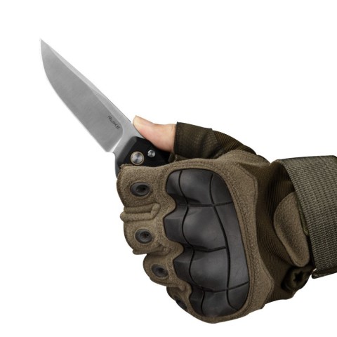 Ніж складаний туристичний Ruike P873-MB, (8.8 см)14C28N / G10 чорний