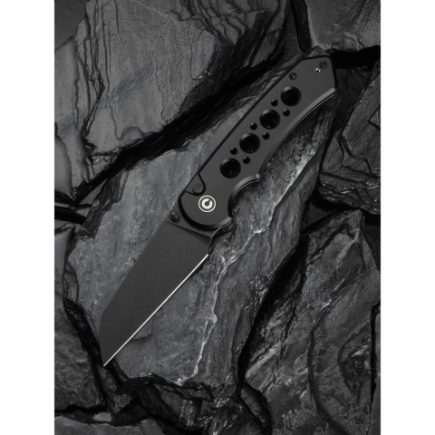 Ніж складаний туристичний Civivi Pragma Prime, (8.9 см) 14C28N / Aluminum чорний