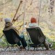 Стілець складаний ультралегкий Naturehike CNK2550JJ013 Yamami YL01, розмір М, алюміній, сірий