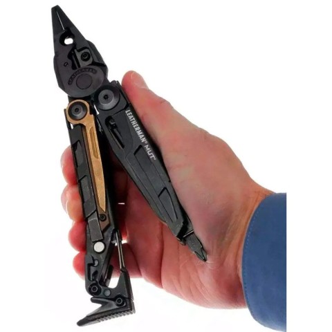 Мультиінструмент Leatherman MUT EOD black, чохол Molle (олива), картонна коробка