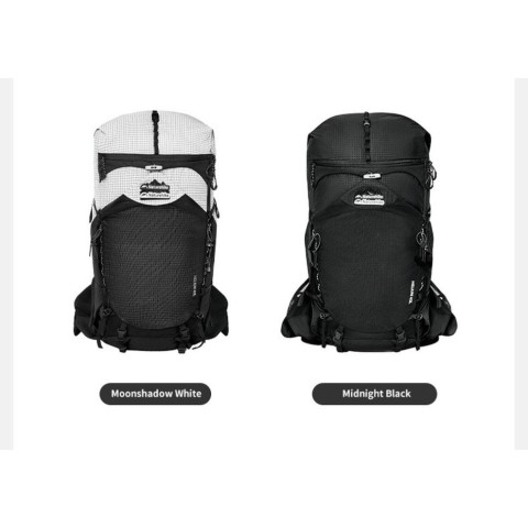 Рюкзак туристичний Naturehike Helium CNK2450XB016, 40 л, чорний, L