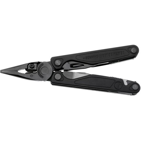 Мультитул Leatherman 832601 CHARGE PLUS BLACK метрич. биты, синтет. чехол, карт. коробка black