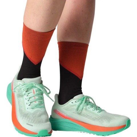 Кросівки Salomon outdoor AERO BLAZE 2 W 4.5 Bay/Cherry Tomato/Electric Green
