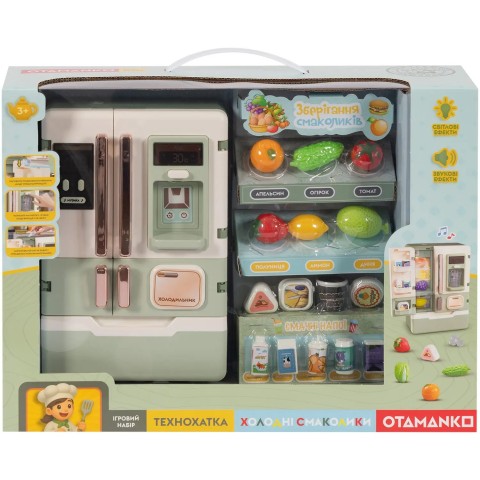 Игровой набор OTAMANKO ТЕХНОХАТКА: Холодные вкусняшки (холодильник)