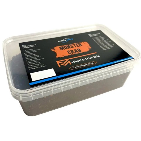 Метод Микс Crazy Carp Method & Stick Mix Monster Crab 400г