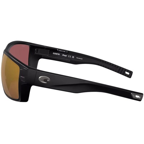 Окуляри Costa Del Mar Diego Matte Black Gold Mirror 580G