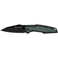 Нож Real Avid RAV-1, Black Oxide, Nylon ц:black green