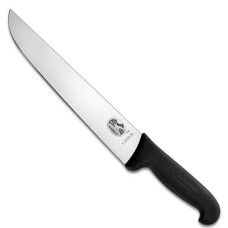 Нож кухонный разделочный Victorinox Fibrox 23 см, черный