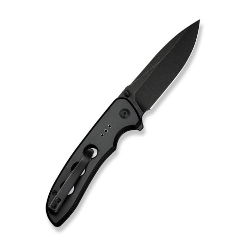 Ніж складаний туристичний Civivi Hyperpulse, (8.9 см) 14C28N / Aluminum чорний