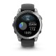 Смарт-годинник Garmin fenix E (47 мм) нержавіюча сталь/чорний