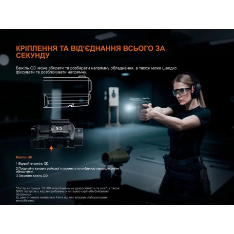 Ліхтар до пістолета Fenix GL07