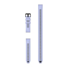 Ремінці для годинника Garmin QuickFit 20 силіконові чорнично-блакитні (із 3 частин, для дайвінгу)
