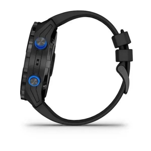 Смарт-часы Garmin Descent Mk2i титановые серые DLC с черным ремешком (в комплекте с Descent T1)