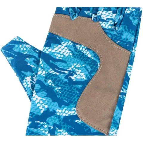 Перчатки Favorite Solar Fishing Gloves 5 Cut S/M ц:white/blue