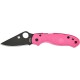 Нож Spyderco Para 3 Black Blade Pink