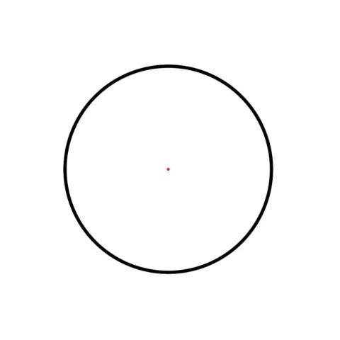 Приціл коліматорний Hawke Endurance RD 1x30 3 МОА. Weaver